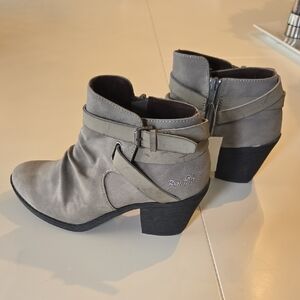 Blowfish Women's Taupe Ankle Booties